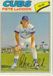 1977 Topps Baseball Cards      561     Pete LaCock